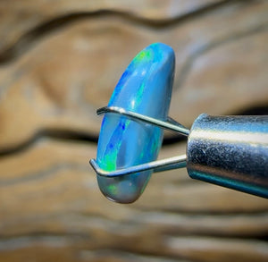 2cts - Lightning Ridge Semi Black Opal - Opal Whisperers