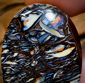 41.6cts - “Priceless” Queensland Boulder Opal. Tribal Matrix