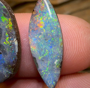 (Template) 11.4cts - Australian Boulder Opal Set - Opal Whisperers