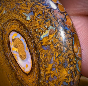 282.9cts - Tribal Queensland Boulder Opal Pair. Partial Crystal Centre’s!