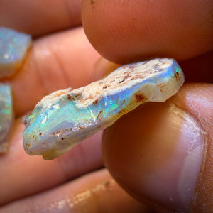 26.9cts - 3x Lightning Ridge Opal Rough Parcel