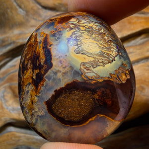 148.3cts - Tribal Yowah Nut Kernel Opal. Australian Opal