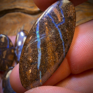 180.7cts - 5x Australian Boulder Seam Opal’s. Wholesale Dealers Parcel