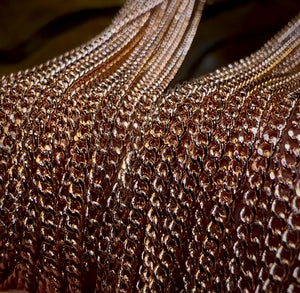 Display Chain w/ Rose Gold Plating