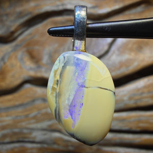 15.3cts - Solid Yowah Nut Opal Pendant