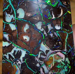 38.1cts - Top Tribal Australian Boulder Opal. - Opal Whisperers