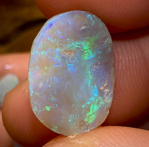 (Template) 17.9cts - 5x Lightning Ridge Light, Dark and Black Opal Rubs Parcel - Opal Whisperers