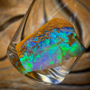 15cts - Vial of Rare Yowah Nut Crystal Centre Opal Rough