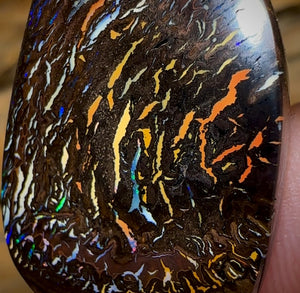 48.3cts - “Tribal Dance”Koroit Nut Tribal Opal. Australian Opal - Opal Whisperers