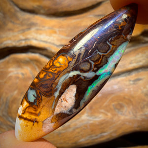17.9cts - Tribal Queensland Boulder Opal from Yowah