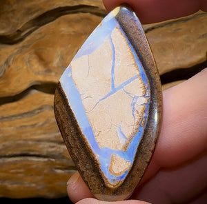 43.5cts - Big Yowah Nut Kernel Opal. Double Sided