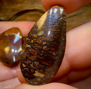147.4cts - 3x Australian Boulder Opal Rubs. Yowah Opal - Opal Whisperers