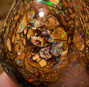 60.8cts - Top Tan Tribal Queensland Boulder Opal Double Sided