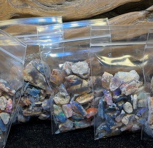 100cts - Lightning Ridge Fossil Rough Opal Specimen Parcels. BULK LISTING BARGAIN $2/Ct - Opal Whisperers