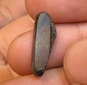 6.3cts - Beautiful Black Boulder Opal Pair - Opal Whisperers