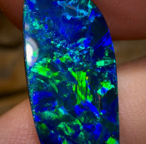 8.5cts - Old Collection TOP Australian Boulder Opal Doublet - Opal Whisperers