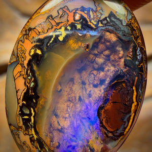 17.5cts - Yowah Nut Crystal Centre Opal. Australian Boulder Opal