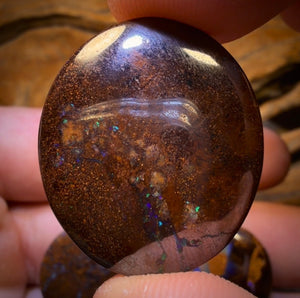 49.3cts - 3x Australian Boulder Opal’s. Wholesale Dealers Parcel Bargain