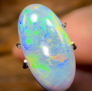 2.2cts - Australian Black Opal from Lightning Ridge - Opal Whisperers