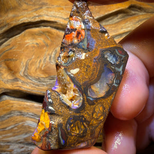 299.1cts - Yowah Nut Conglomerate Rough Piece. Featured On ‘OUTBACK OPAL HUNTERS’!!