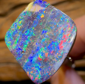 13.4cts - GEM Australian Boulder Seam Opal - Opal Whisperers