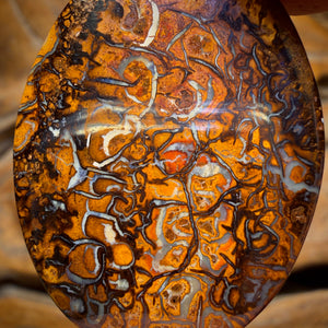 47.2cts - Tribal Yowah Nut Opal. Double Sided