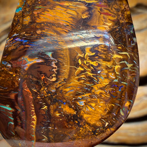 🔨 AUCTION 🔨 Reserve 💎 High Roller Banger Auction 💎 97.3cts - Tribal Queensland Boulder Opal. Australian Opal