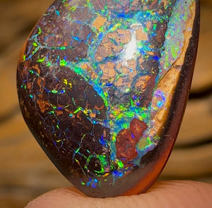 9.1cts - Yowah Nut Tribal Kernel Opal. Australian Boulder Opal