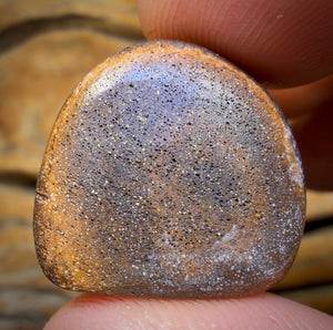 38.1cts - Best Scandinavian /Aka Ice Blue GEM Queensland Boulder Seam Opal