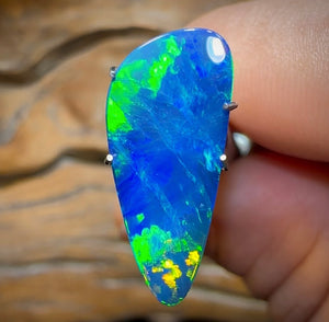 3.6cts - Australian Boulder Opal Doublet - Opal Whisperers