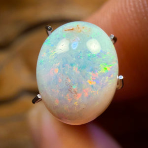 2.1cts - South Australian White Opal from Coober Pedy