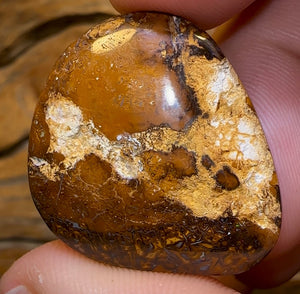 57.4cts - Australian Boulder Opal. Top Koroit “Tribal Magic” - Opal Whisperers