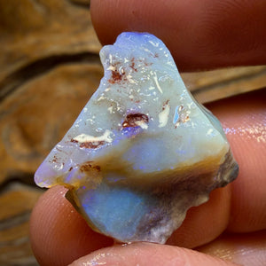 21.1cts - Lightning Ridge Dark Opal Rough Piece