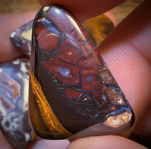 157.2cts - 5x Australian Boulder Opal’s. Wholesale Dealers Parcel