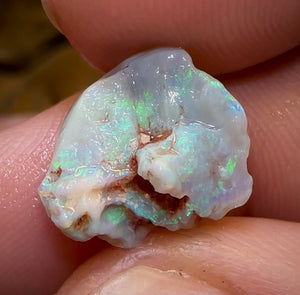 58.55cts - 11x Lightning Ridge Dark and Light Opal Rough Parcel - Opal Whisperers