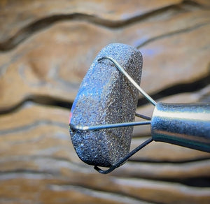 7.95cts - Electric Landscape Australian Boulder Seam Opal Picture Stone - Opal Whisperers