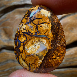 22.1cts - Tribal Yowah Nut Opal. Australian Opal