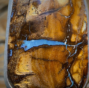 Sterling Silver - Queensland Boulder Opal UNISEX Pendant