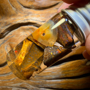 Wildcard! 61cts - Yowah Nut Opal Rough Vial