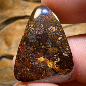 23.2cts - Top Tribal Queensland Boulder Opal from Yowah