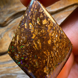 HDW 58.8cts - Tribal Queensland Boulder Opal. Australian Opal
