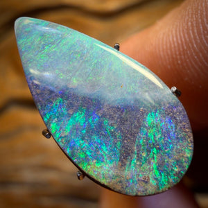 TGIF 5.2cts - “Where the Waters Meet” Australian Boulder Seam Opal from Winton