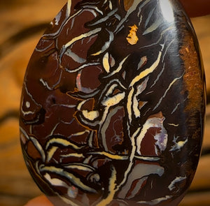 Auction Fall-Through = Your Gain! 🔥 Now More Than 50% Off RRP 🚨 “Red Earth Relic” 37.2cts - Queensland Boulder Opal from Koroit