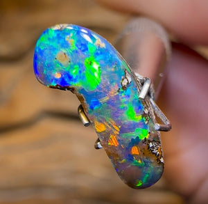 2cts - Vibrant Queensland Boulder Opal - Opal Whisperers
