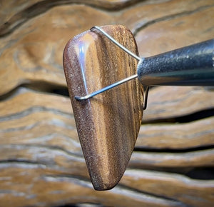 20.8cts - “Checkered Flag Lane” TOP Queensland Boulder Seam Opal