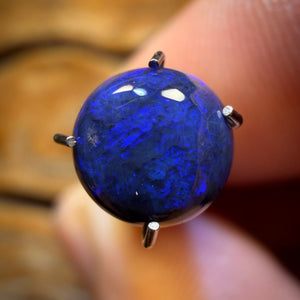 Bargain Card Black! 1.3cts - Black Opal from Lightning Ridge