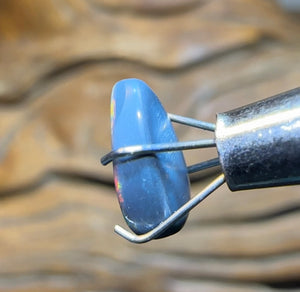 1.3cts - Australian Red on Black Opal from Lightning Ridge - Opal Whisperers