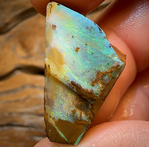 41.5cts - Queensland Boulder Seam Opal Rub