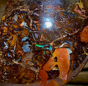 114.1cts - Big Tribal Queensland Boulder Opal from Koroit