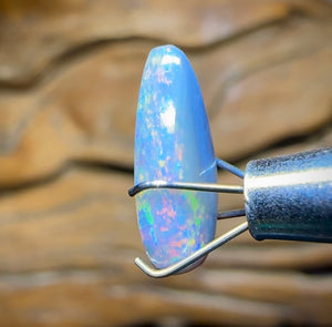 2.05cts - Australian Semi Black Opal from Lightning Ridge - Opal Whisperers